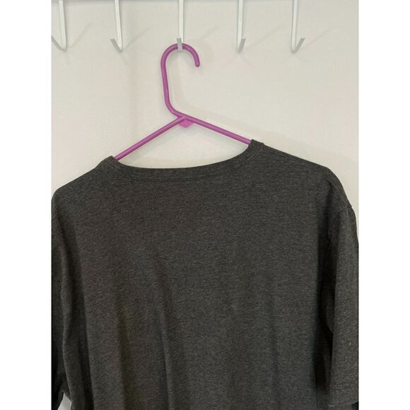 High Sierra Men's Short Sleeve Crew Neck Pullover Gray Tee Sz Large Cotton Work - Picture 6 of 9